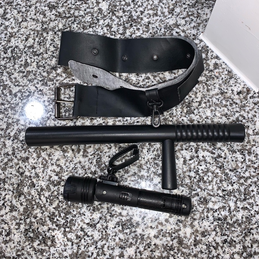 Halloween police belt.